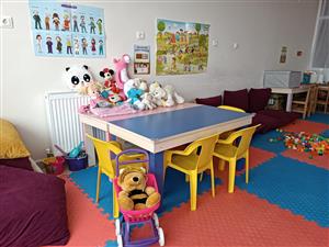 Depremzede Çocuklar İçin Oyun Alanı Kuruldu